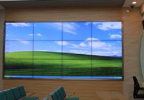 武冈液晶拼接屏的另类用法。